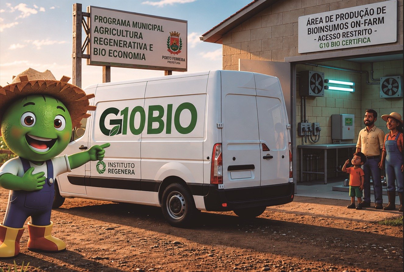 Unidade municipal de produção de bioinsumos On-Farm G10 Bio